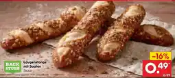 Netto Marken-Discount Back stube laugenstange mit saaten Angebot