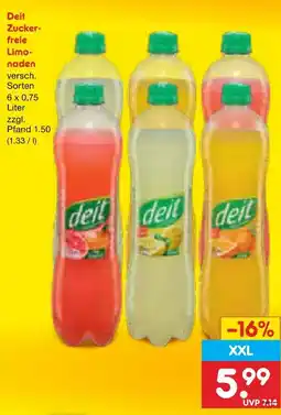 Netto Marken-Discount Deit zuckerfreie limonaden Angebot