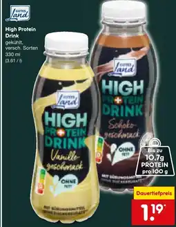 Netto Marken-Discount Gutes land high protein drink Angebot