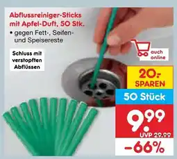 Netto Marken-Discount Abflussreiniger-sticks Angebot