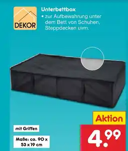 Netto Marken-Discount Dekor unterbettbox Angebot