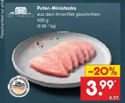 Netto Marken-Discount Gut ponholz puten-ministeaks Angebot