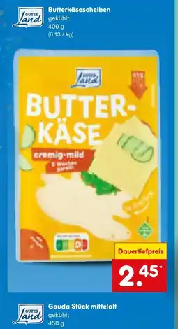 Netto Marken-Discount Gutes land butterkäsescheiben Angebot