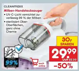 Netto Marken-Discount Cleanmaxx milben-handstaubsauger Angebot