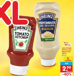 Netto Marken-Discount Heinz tomato ketchup oder mayonnaise Angebot