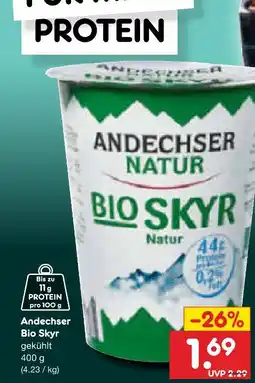 Netto Marken-Discount Andechser natur bio skyr Angebot