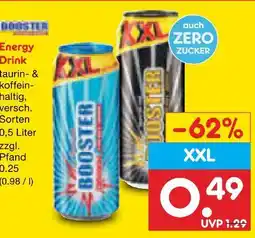 Netto Marken-Discount Booster energy drink Angebot