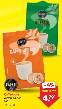 Netto Marken-Discount Kaffeepads Angebot