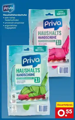 Netto Marken-Discount Priva haushaltshandschuhe Angebot