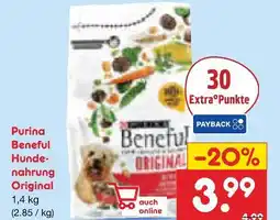 Netto Marken-Discount Purina beneful hundenahrung original Angebot