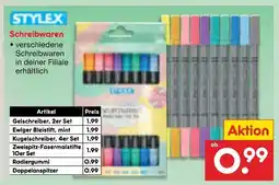 Netto Marken-Discount Stylex gelschreiber Angebot