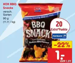Netto Marken-Discount Xox bbq snacks Angebot