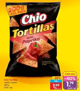Netto Marken-Discount Chio tortillas Angebot