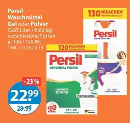 V Markt Persil waschmittel gel oder pulver Angebot