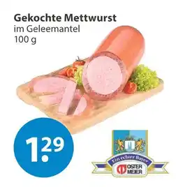 V Markt Oster meier gekochte mettwurst Angebot