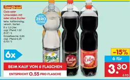 Netto Marken-Discount Stardrink cola oder limonaden Angebot