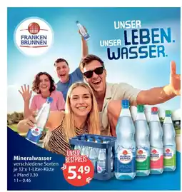 V Markt Mineralwasser Angebot