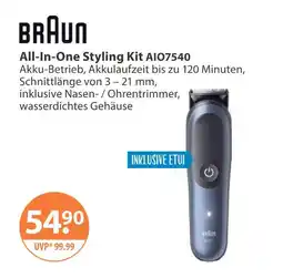 V Markt Braun all-in-one styling kit ai07540 Angebot