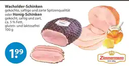 V Markt Zimmermann wacholder-schinken oder honig-schinken Angebot