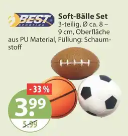 V Markt Best sporting soft-bälle set Angebot