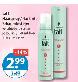 V Markt Taft haarspray/-lack Angebot