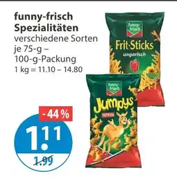 V Markt Funny-frisch spezialitäten Angebot