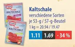 V Markt Dr. oetker kaltschale Angebot