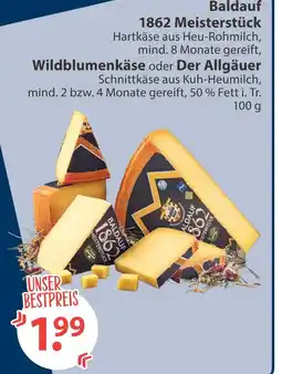 V Markt Baldauf 1862 meisterstück hartkäse Angebot