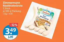 V Markt Zimmermann rostbratwürste Angebot
