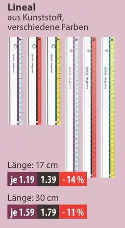 V Markt Lineal Angebot