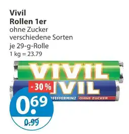 V Markt Vivil rollen 1er Angebot