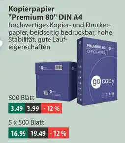 V Markt Kopierpapier premium 80 Angebot