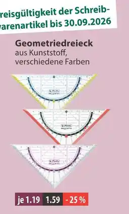 V Markt Geometriedreieck Angebot