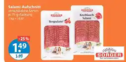 V Markt Sorger salami-aufschnitt Angebot
