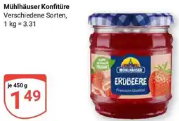 Globus Mühlhäuser Konfitüre Angebot