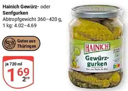 Globus Hainich Gewürz oder Senfgurken Angebot