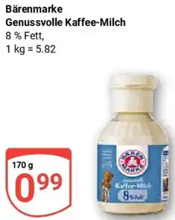 Globus Bärenmarke Genussvolle Kaffee-Milch Angebot