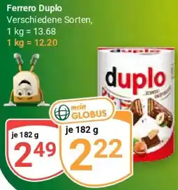 Globus Ferrero Duplo Angebot