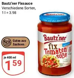 Globus Bautz'ner Fixsauce Angebot