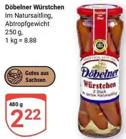 Globus Döbelner Würstchen Angebot
