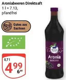 Globus Aroniabeeren Direktsaft Angebot