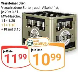 Globus Warsteiner Bier Angebot