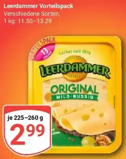 Globus Leerdammer Vorteilspack Angebot