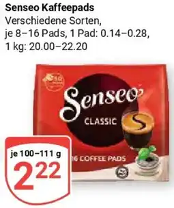 Globus Senseo Kaffeepads Angebot