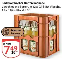 Globus Bad Brambacher Gartenlimonade Angebot