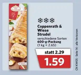 Combi Coppenrath & Wiese Strudel Angebot