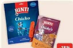 Fressnapf Rinti Chicko Hundesnacks Angebot