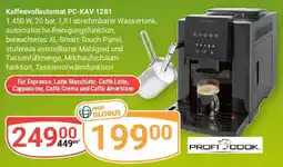 Globus Kaffeevollautomat PC-KAV 1281 Angebot
