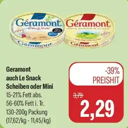 Feneberg Géramont auch le snack scheiben oder mini Angebot