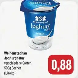 Feneberg Weihenstephan Joghurt natur Angebot